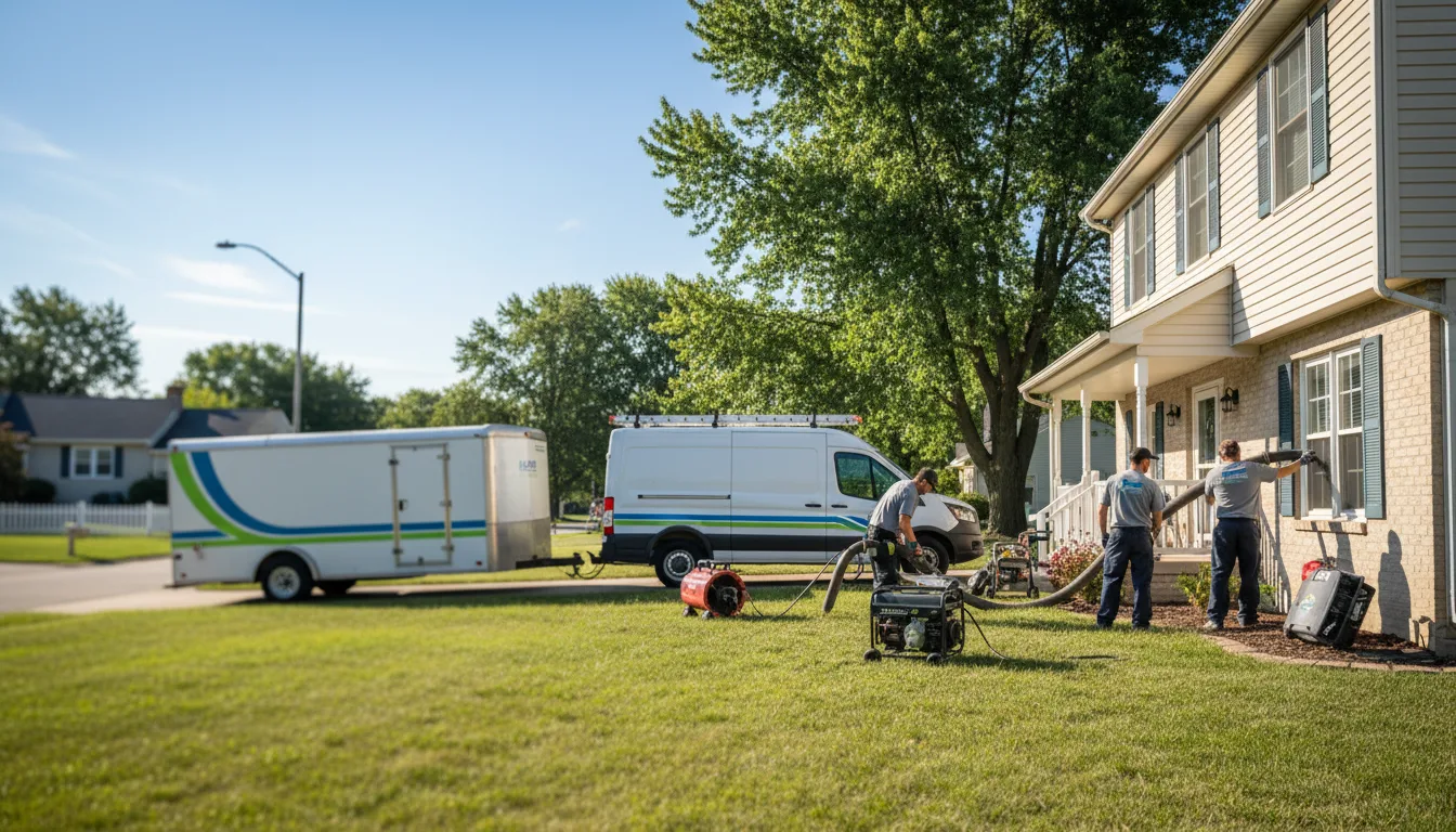 Flooded Basement Restoration And Cleanup With Repair in Pierz, MN near me